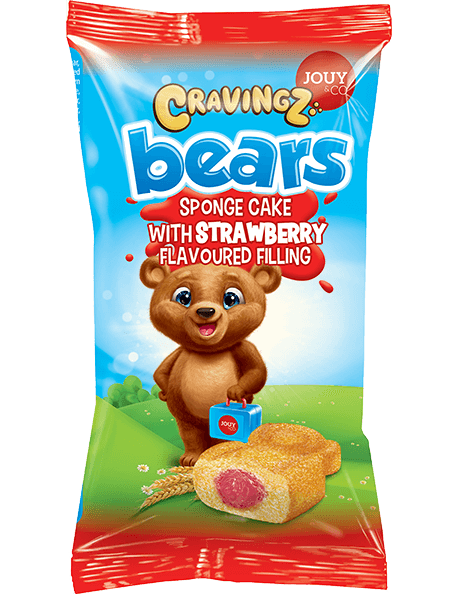 Cravingz Bears Strawberry SINGLE